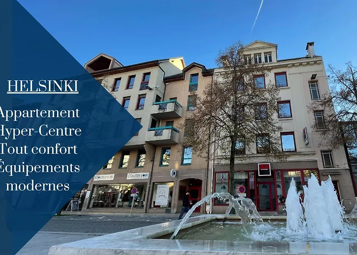 Homey Helsinki - Hyper Centre - Proche Geneve - Terrasse Privee - Wifi & Netflix